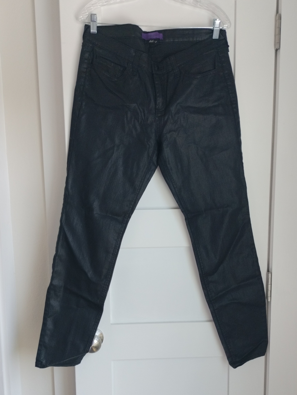 Forever 21 Black Shimmer Jeans